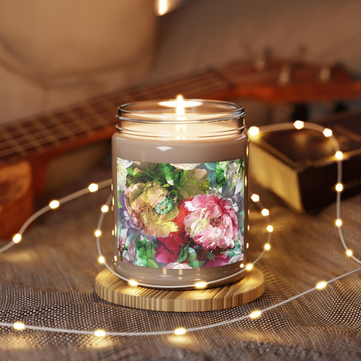 Spring Vibes Floral Scented Candle | Aromatherapy, Home Decor, Gift for Her, Relaxation, Birthday, Mother's Day