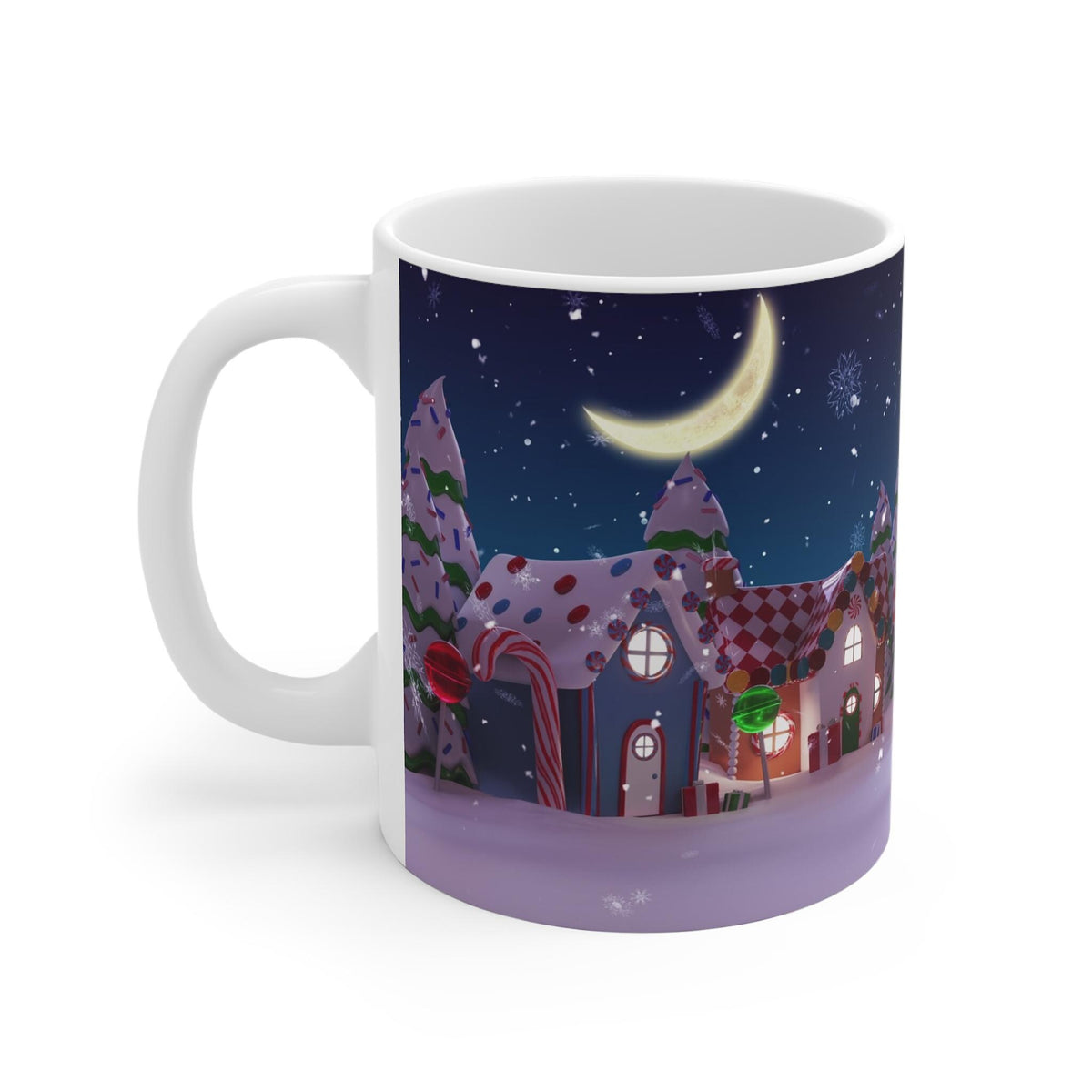 Cozy Christmas Mug - Winter Wonderland Coffee Cup, Holiday Gift, Seasonal Decor, Cute Hot Chocolate Mug, Festive Drinkware