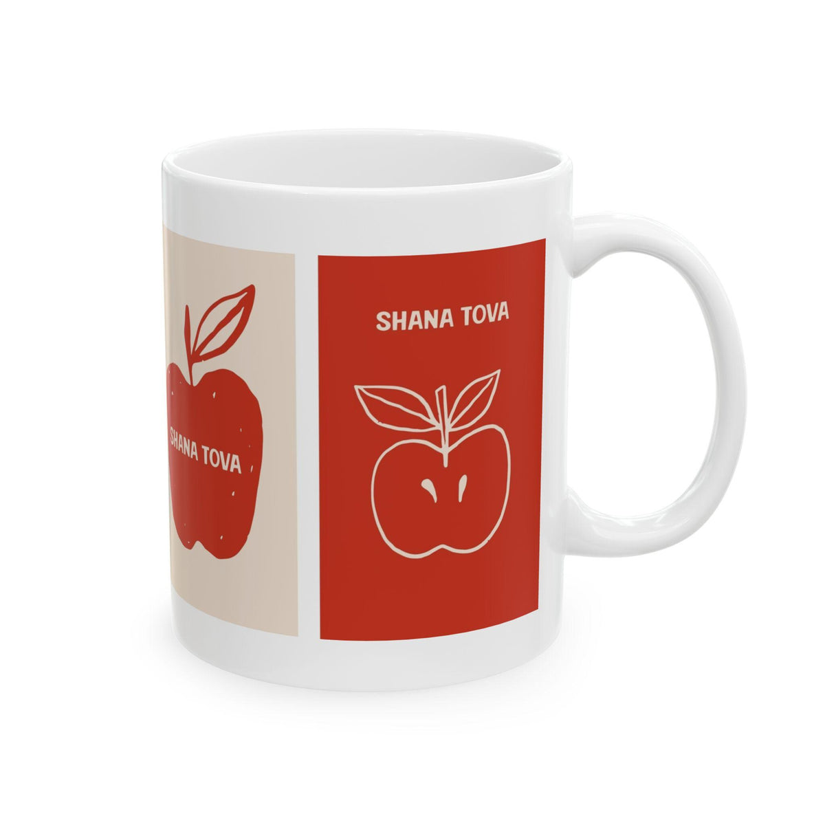 Shana Tova Mug, Rosh Hashanah Coffee Cup, Jewish Holiday Tea Mug, Sweet New Year Gift, Festive High Holidays Mug, 11 oz and 15 oz