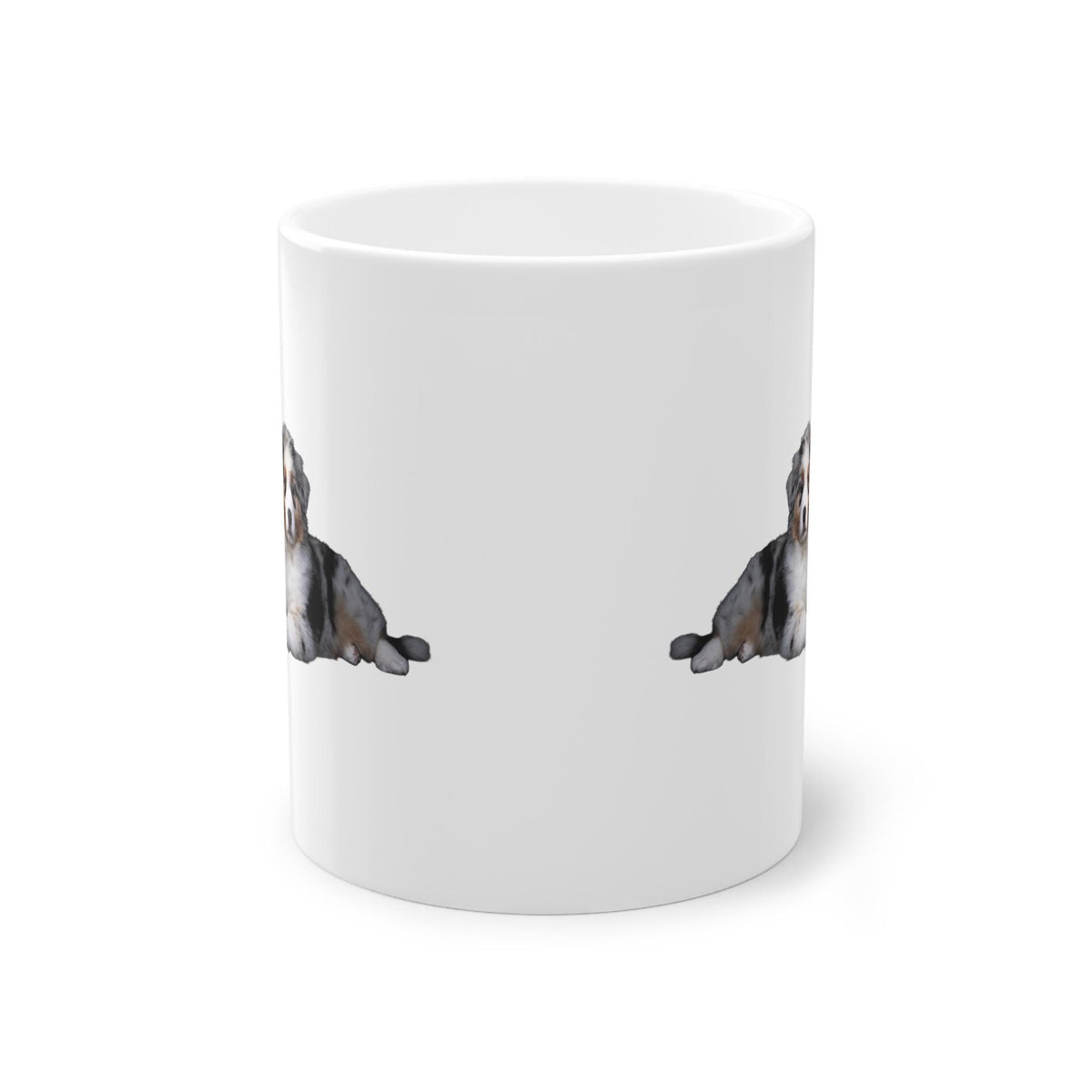 Australian Shepherd Mug | Cute Dog Coffee & Tea Cup for Aussie Lovers, 11oz Ceramic Mug, Aussie Lover Gift