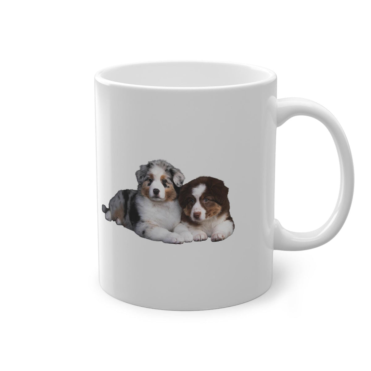 Australian Shepherd Mug | Cute Dog Coffee & Tea Cup for Aussie Lovers, 11oz Ceramic Mug, Aussie Lover Gift