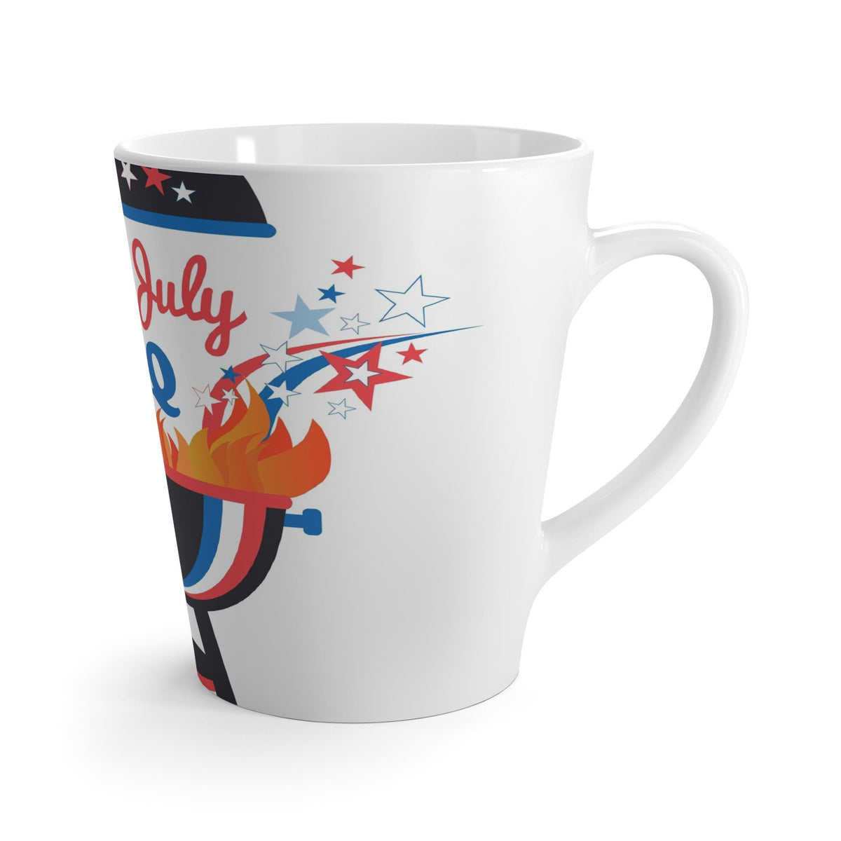 Patriotic Mug, Independence Day Cup, American Flag Coffee Mug, USA Patriotic Kitchen Decor, 4th of July BBQ mug